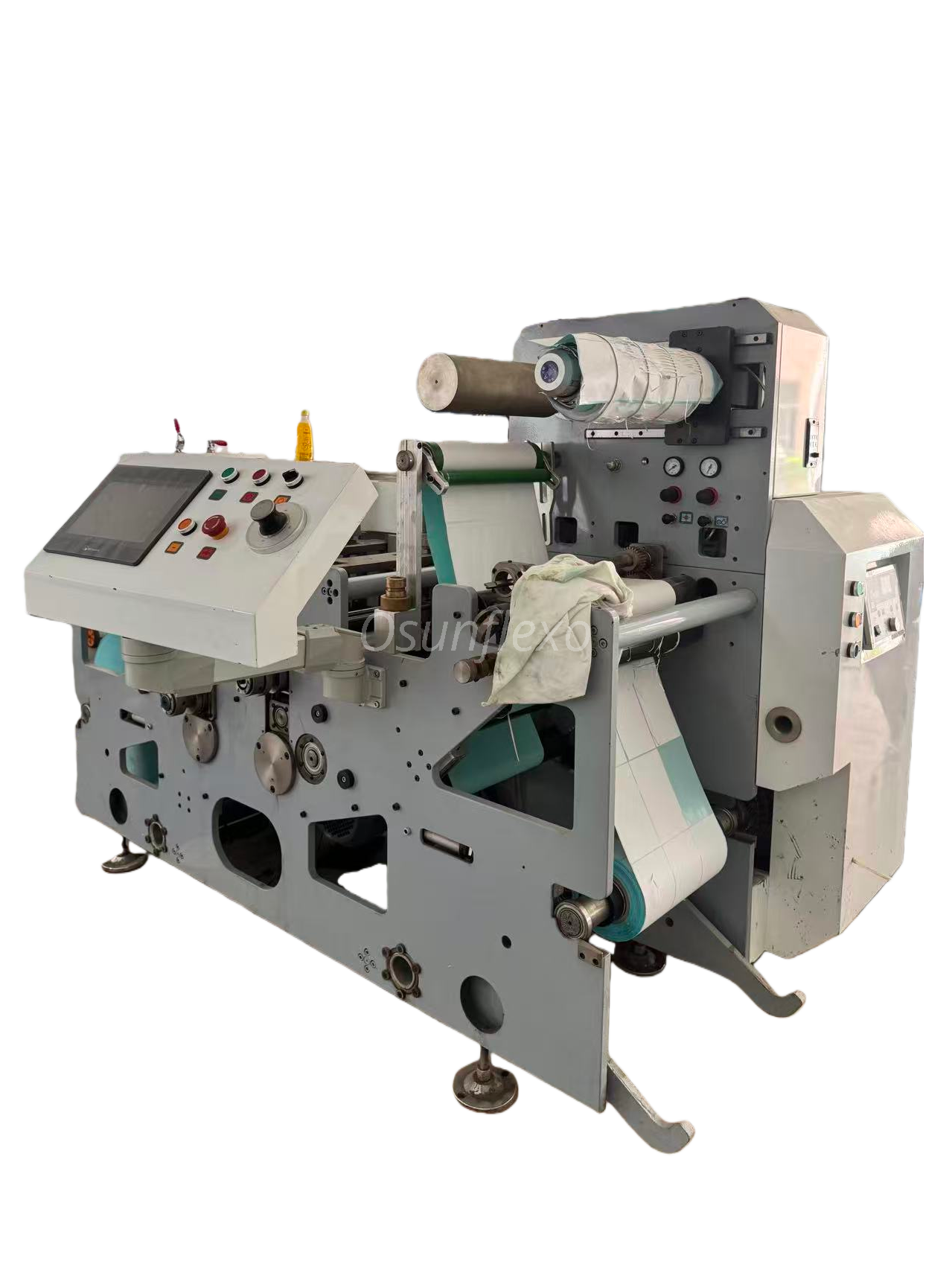 M&aacute;quina troqueladora rotativa de etiquetas